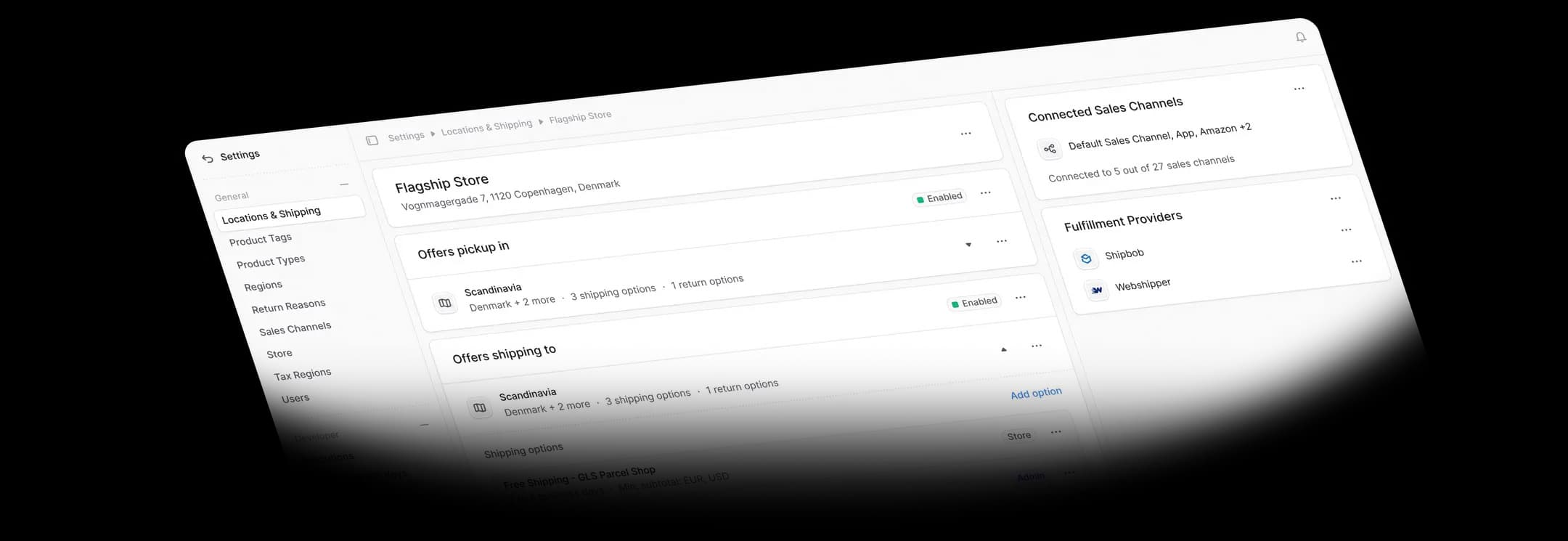 Product Control Interface