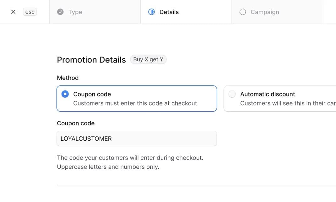 Product Control Interface